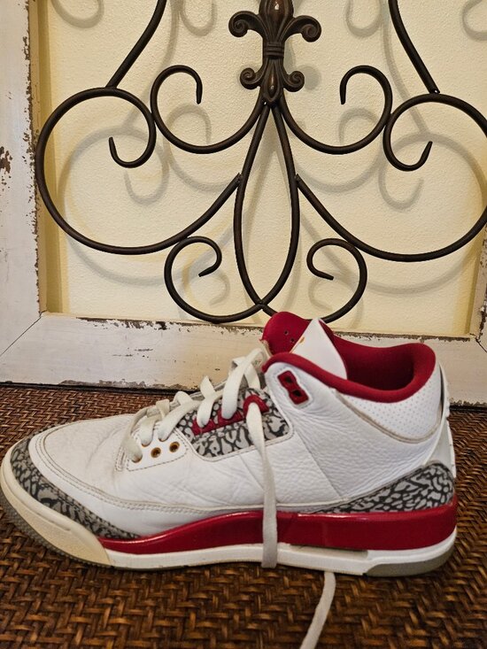 Jordan 3 Retro Mid Cardinal Red-Size 8.5 - main image 8
